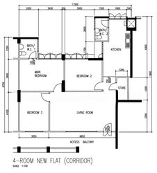 Blk 251 Hougang Avenue 3 (Hougang), HDB 4 Rooms #526415001